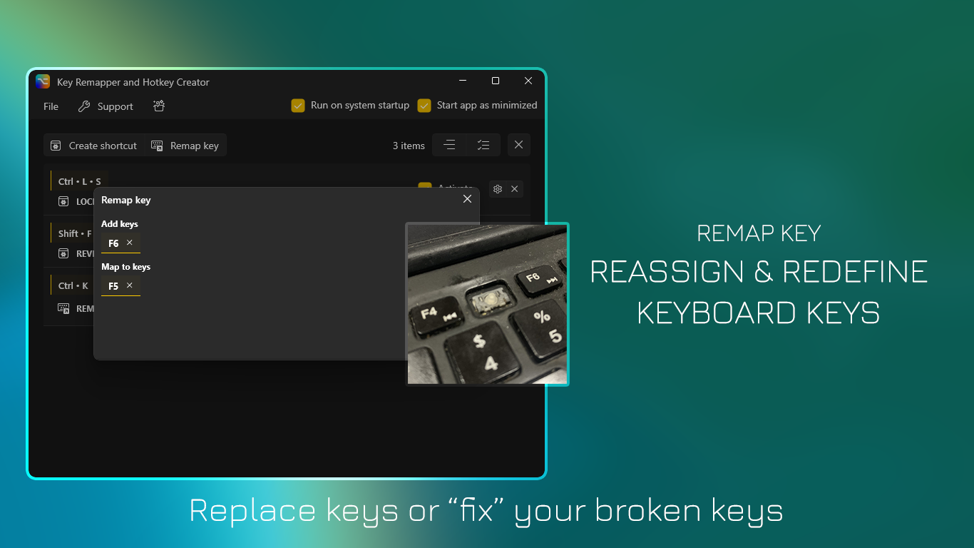 Key Remapper and Hotkey Creator