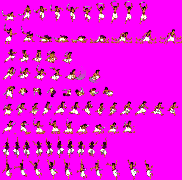 Aladdin sprite