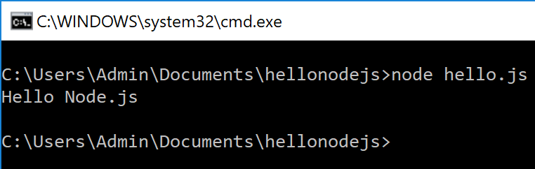 Lập trình với Node.js