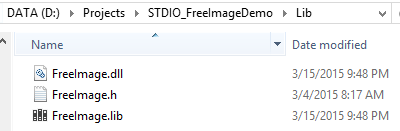 Thư viện FreeImage trong C++.