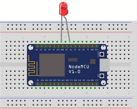 Sơ đồ mạch ESP8266 NodeMCU
