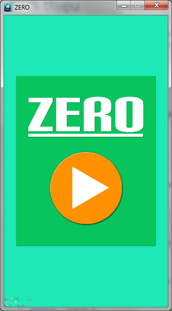 Main menu scene game zero cocos2d0-x