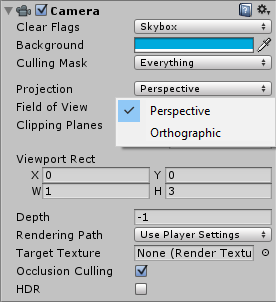 Camera trong Unity