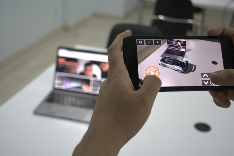 Game đua xe AR do STDIO Solutions phát triển