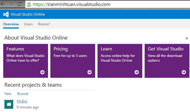 Làm việc nhóm với team foundation server tfs