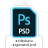 Móc khóa Photoshop