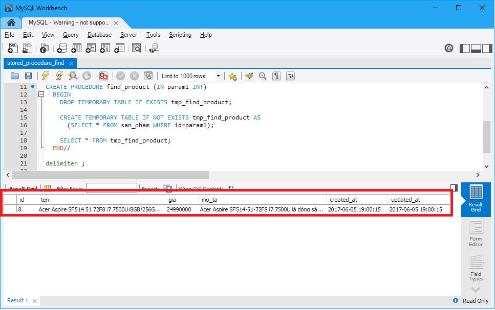 stored_procedure_find_result