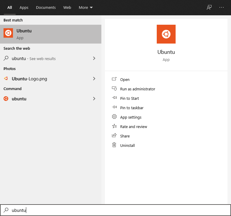 Chạy Ubuntu trên Windows