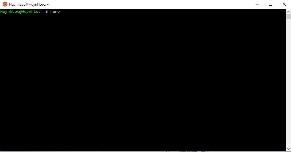 Soạn thảo văn bản với Nano trên Linux