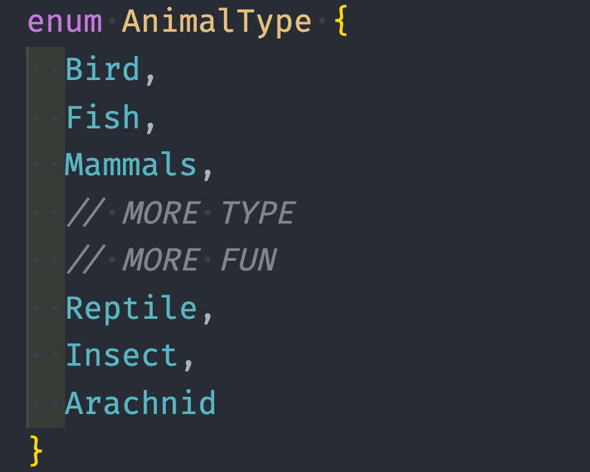 OCP enum changes