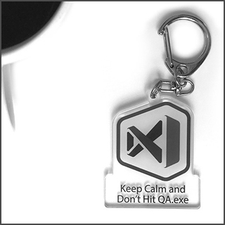 Móc khoá Visual Studio - Grayscale