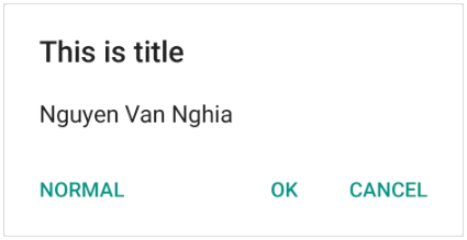 Dialog trong Android.