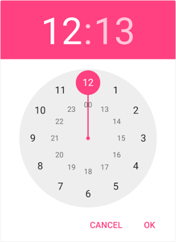 Dialog trong Android - TimePickerDialog